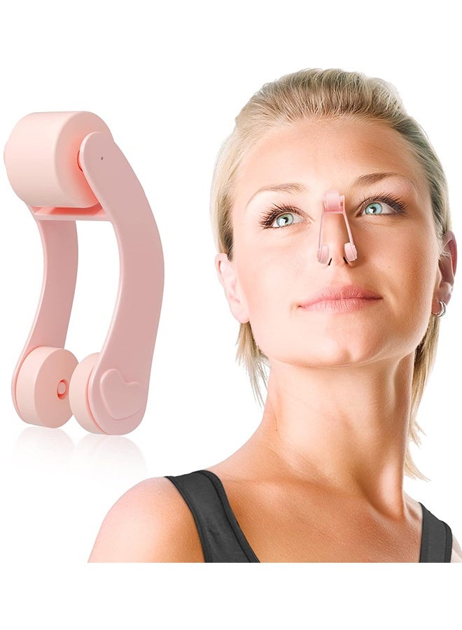 HS Nose Shaping Clips, Roller Nose Shaper, Clip Nose 3D Contours Nose Slimmer Clip, Pain-Free Safety Nose Up Lift Device - Image 1