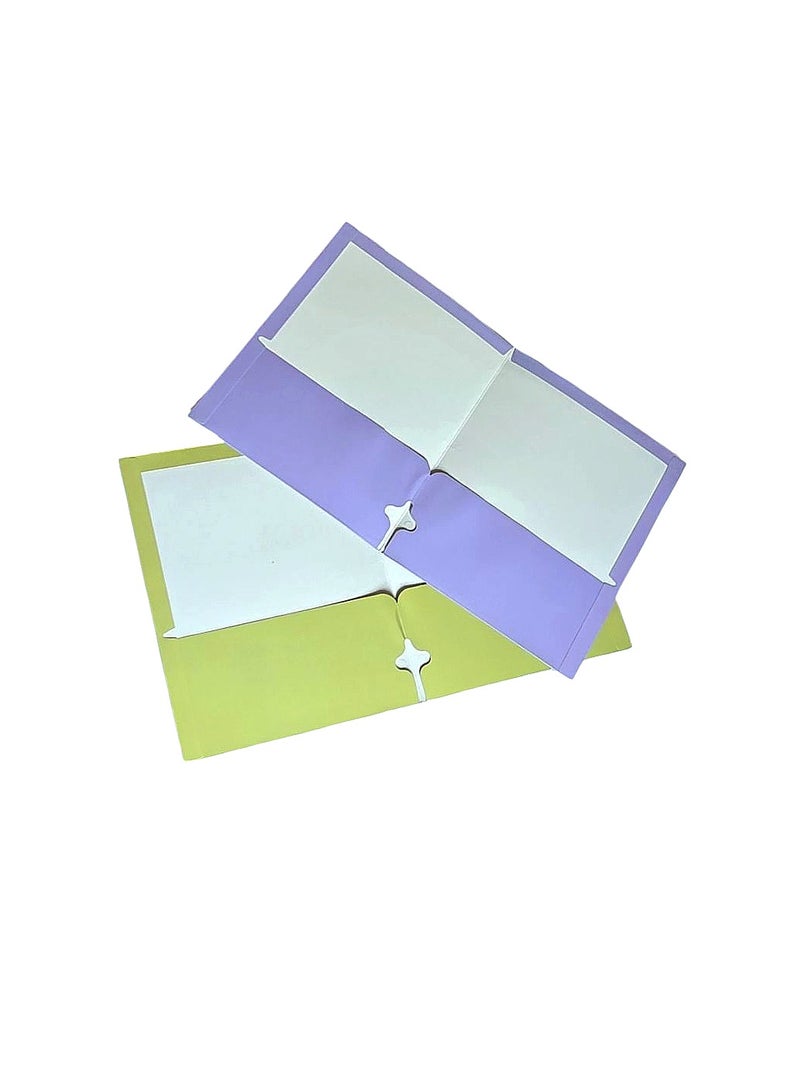 ٢ قطعة من ملف اوراق نقشة كلب صغير 30*24 - Image 3