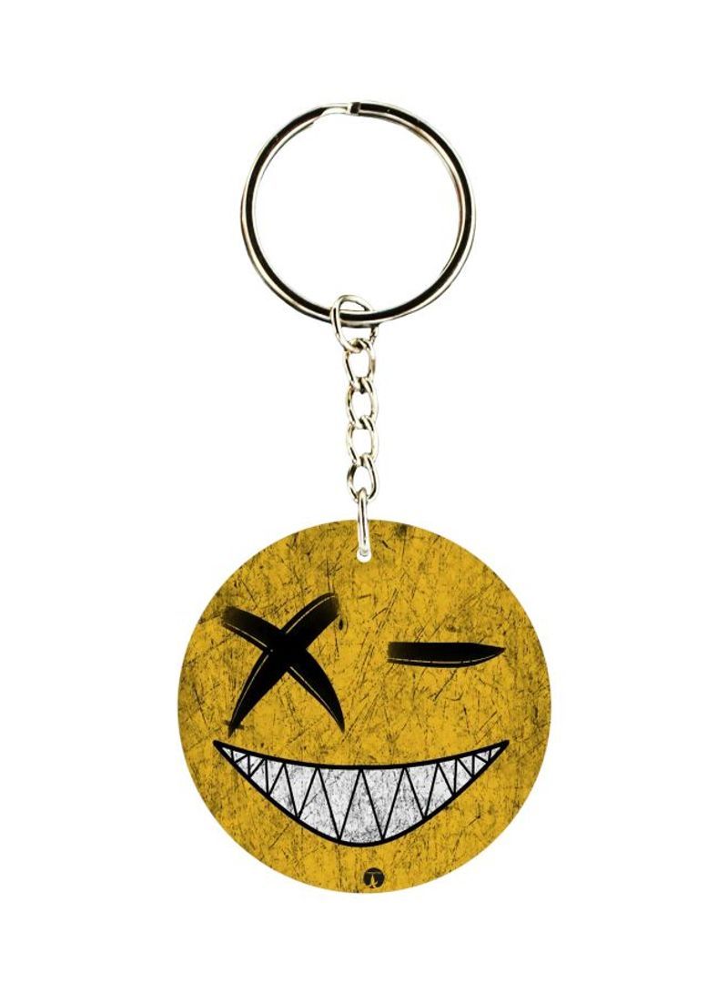 Emoji Smiley Themed Keychain