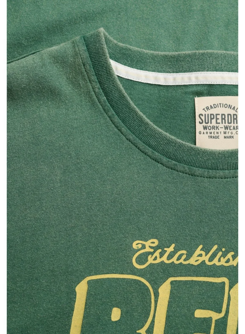 Superdry  Roadside Trade Loose T-Shirt for Men | Best Price UAE