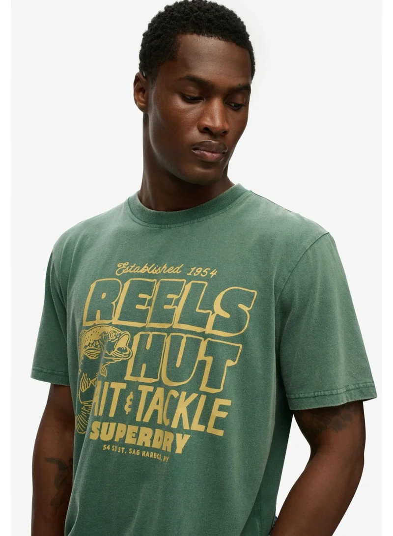 Superdry  Roadside Trade Loose T-Shirt for Men | Best Price UAE