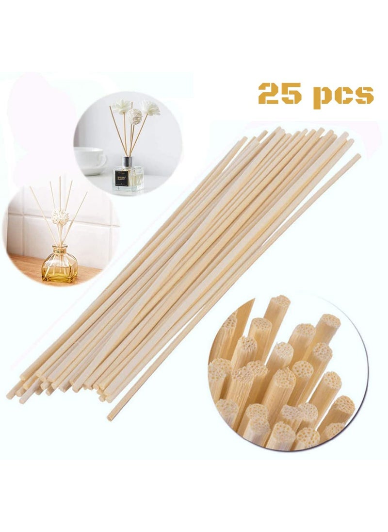 PUREZENTO PUREZENTO Rattan Reed Sticks for Aroma Oil Diffuser Sticks for Offices Home Hotel Bathroom Living RoomPack of 25  - Image 2
