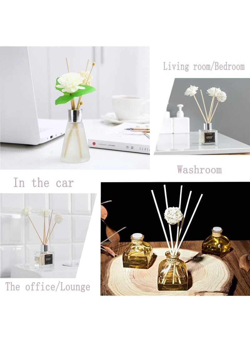 PUREZENTO PUREZENTO Rattan Reed Sticks for Aroma Oil Diffuser Sticks for Offices Home Hotel Bathroom Living RoomPack of 25  - Image 4