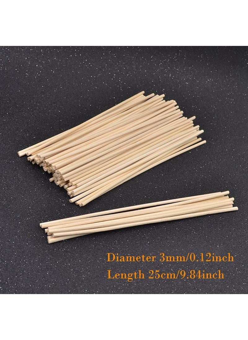PUREZENTO PUREZENTO Rattan Reed Sticks for Aroma Oil Diffuser Sticks for Offices Home Hotel Bathroom Living RoomPack of 25  - Image 3