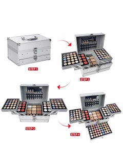 VERONNI 132 Shade Professional Eye Makeup Kit Multicolour  - Image 2