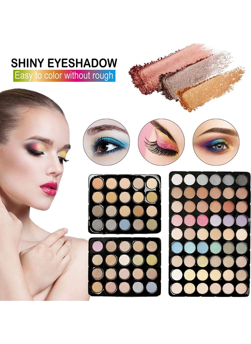 VERONNI - 132 Shade Professional Eye Makeup Kit Multicolour - Image 1