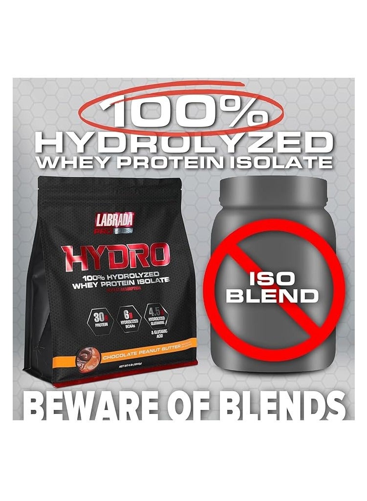 Labrada ProSeries Hydro 100% Hydrolyzed Whey Protein Isolate 4lb Chocolate Peanut Butter - Image 5