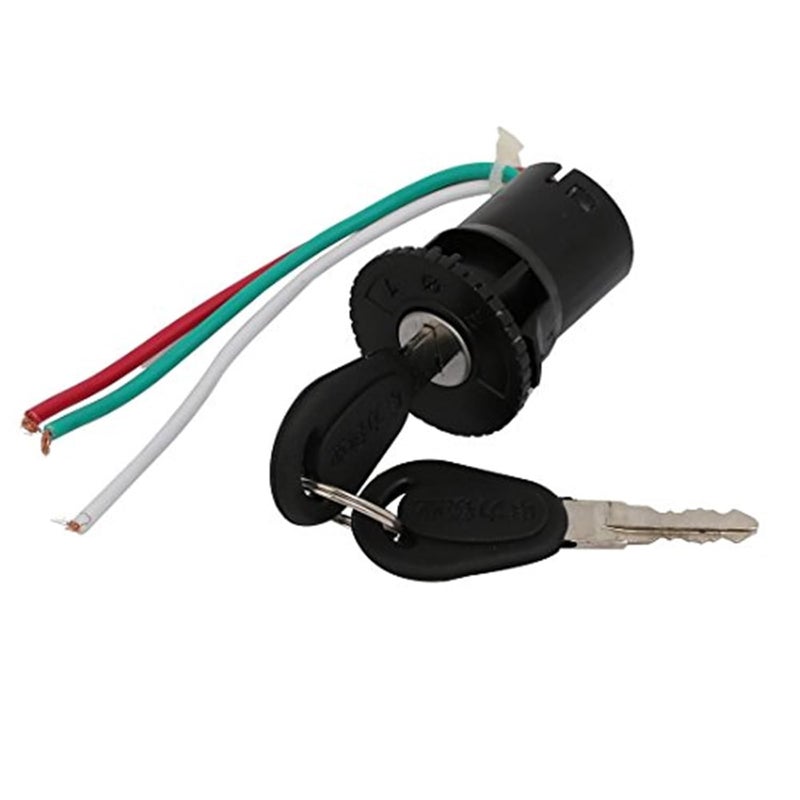 DEMULAX Motorcycle Ignition Switch Lock with 2 Keys - Image 2