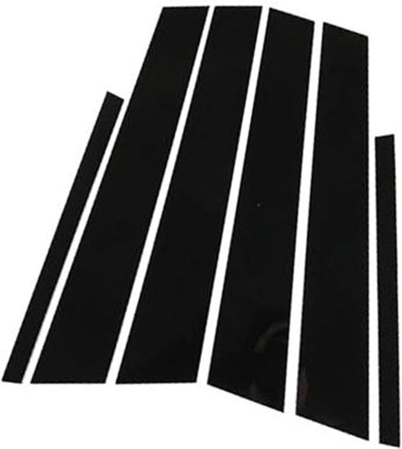 Vuzmode غطاء عمود نافذة باب السيارة Vuzmode 6 قطع لمرسيدس CLS واغن - Image 1