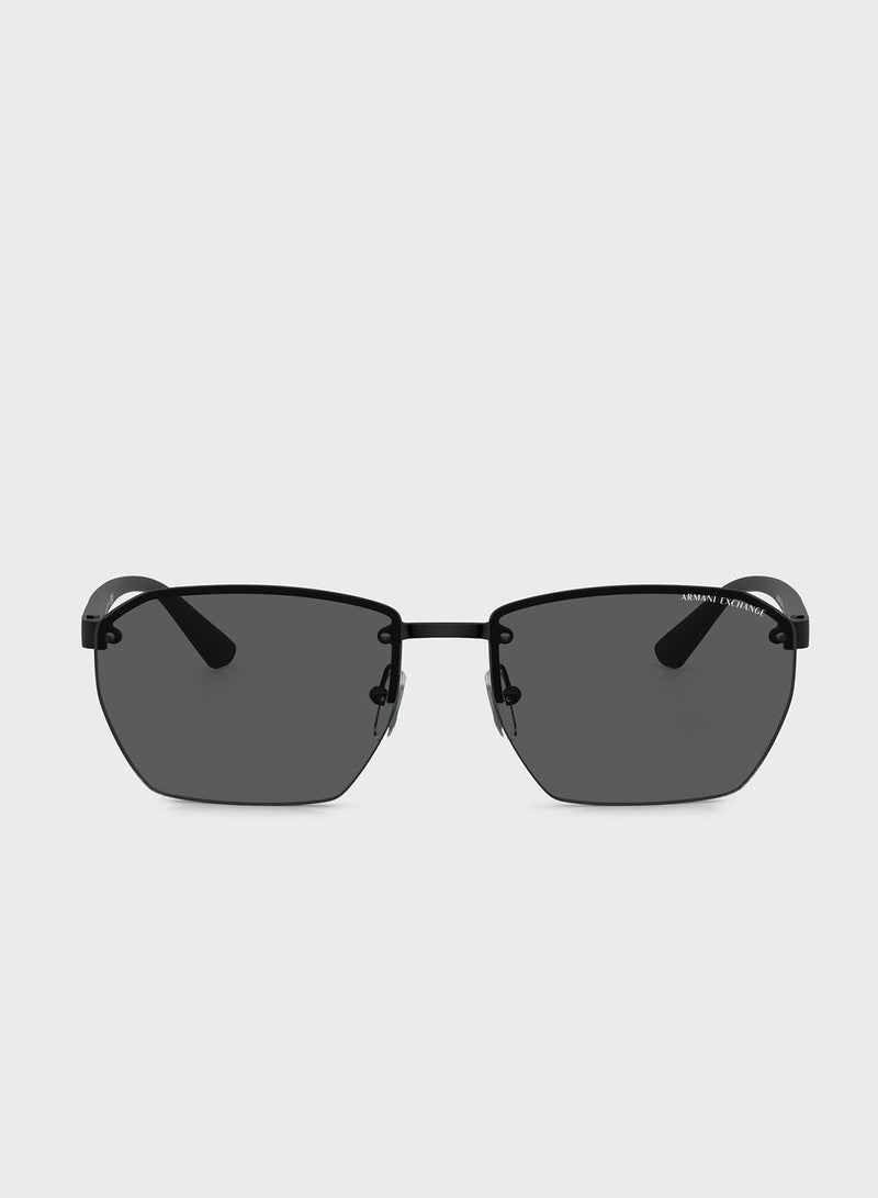 ارماني اكسشينج نظارة شمسية كلوب ماسترز 0Ax2048S  - Image 1