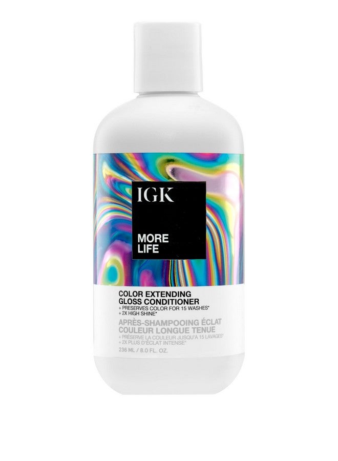 IGK More Life Color Extending Gloss Conditioner 236 ml / 8 oz - Image 1