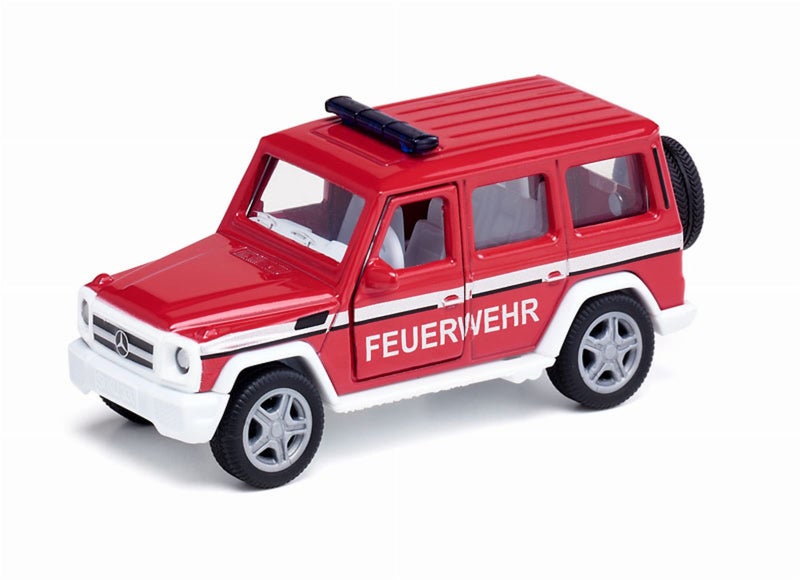 Siku 2306 Mercedes AMG G65 Fire Brigade Toy, Red - Image 1
