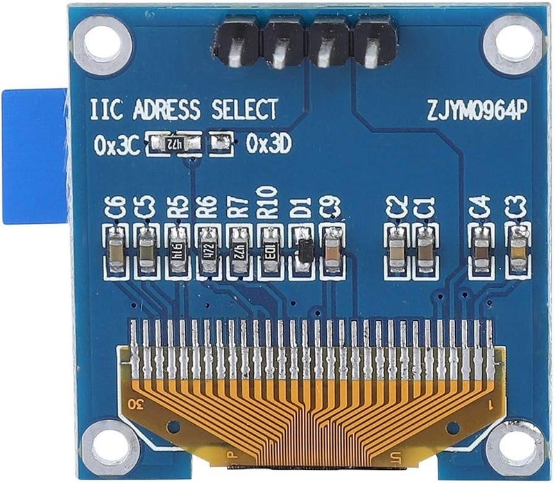 بينسوفي وحدة عرض OLED، وحدة عرض LCD بمقاس 128 × 64 تصدر ضوءًا بحجم 0.96 بوصة، مخصصة لاستخدامها مع متحكم STM32 - Image 2
