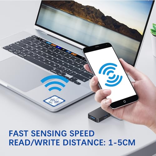 YANZEO 20Pcs NFC NTAG213 RFID Tag NFC 213 Metal Resistant Sticker,144 Bytes Memory Fully Programmable for NFC-Enabled Devices - Image 3