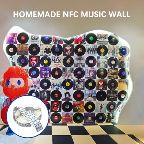 YANZEO 20Pcs NFC NTAG213 RFID Tag NFC 213 Metal Resistant Sticker,144 Bytes Memory Fully Programmable for NFC-Enabled Devices - Image 4