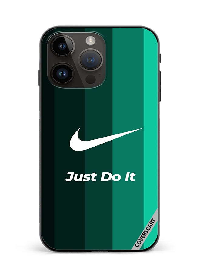 COVERSCART Protective Case Cover For Apple iPhone 12 Pro Nike Logo Green Design Multicolour