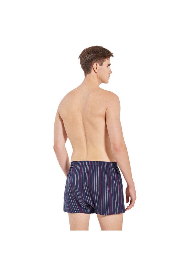 Bxman Loose Fit Men's Boxer Shorts Men's Underwear Men's Square Pants Pure Cotton Twill Pajamas 3-pack Cl111213 180xl - Image 5