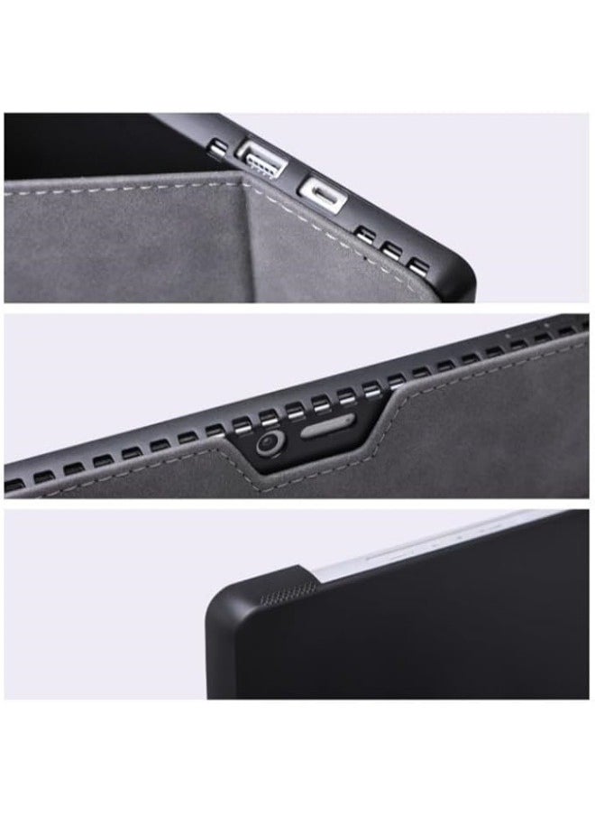 Generic - Case Compatible with Microsoft Surface Pro 11 (2024) 13-inch Tablet, All-in-One PU Protective Case Rugged Cover with Power Pack for Surface Pro 11 - Image 1