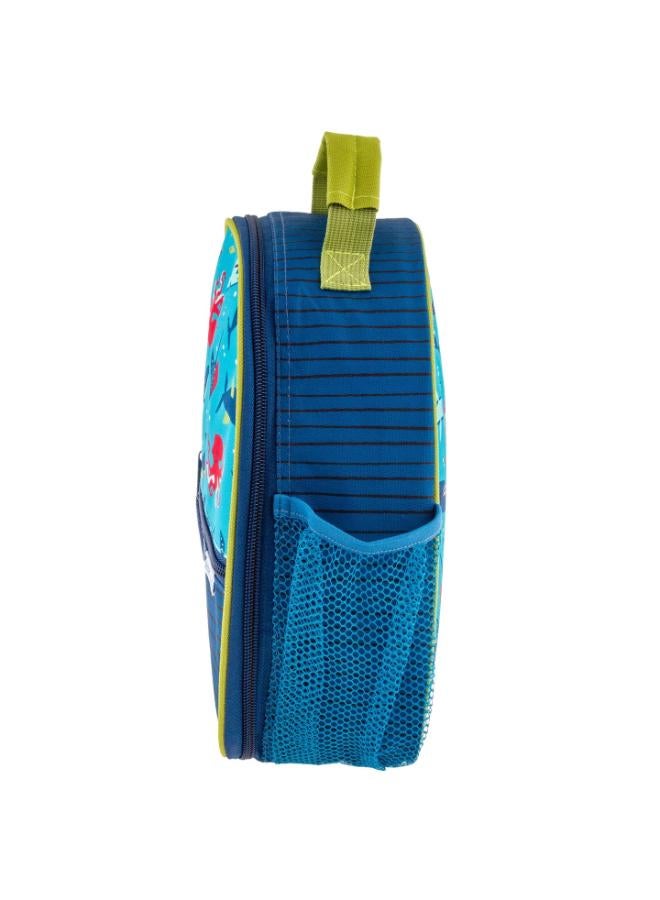 ستيفن جوزيف حقيبة غداء مطبوعة بطبعة سمكة قرش - Image 4