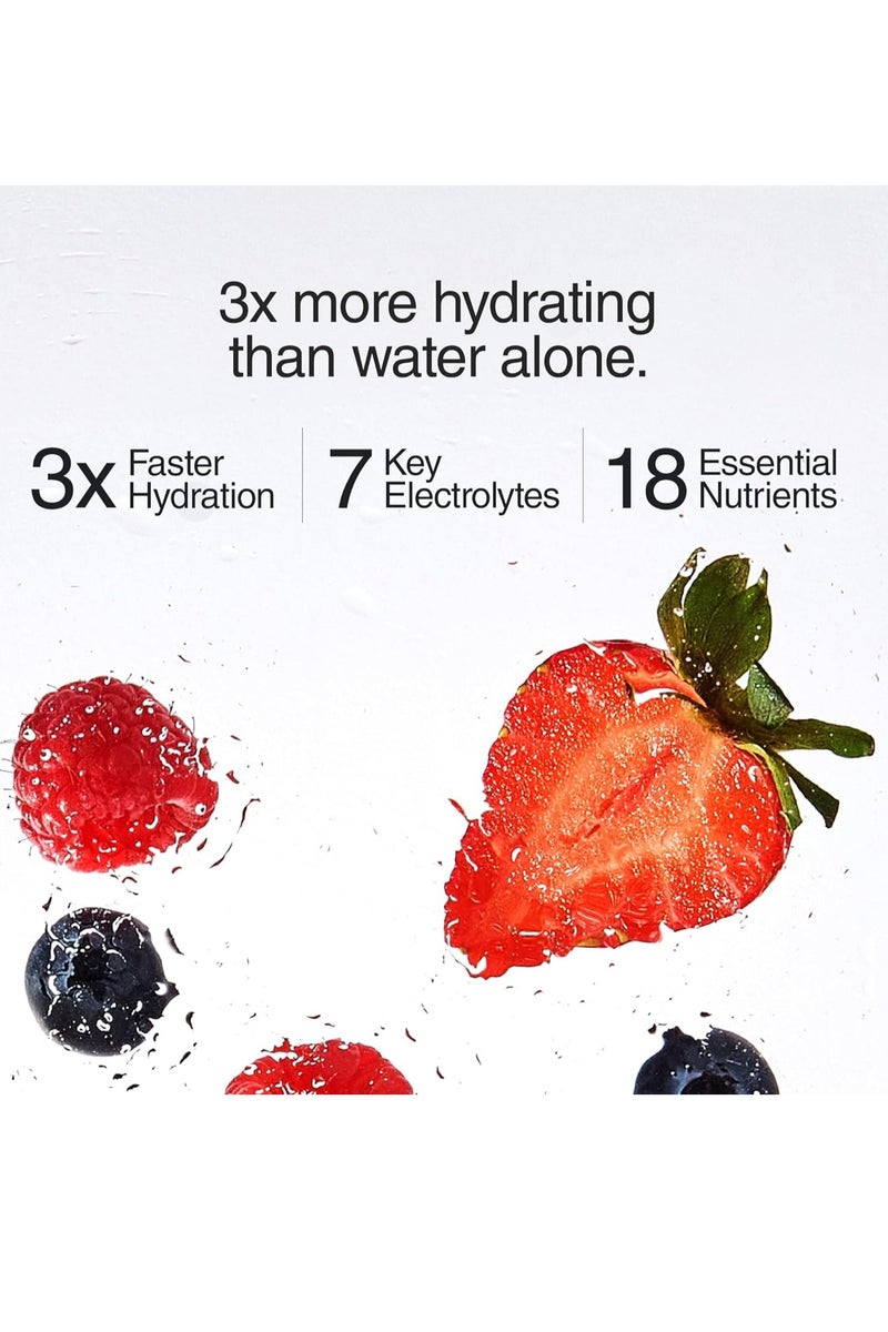 Phizz 3-in-1 Multivitamin & Rehydration Electrolyte Effervescen Tabs Mixed Berry - Image 3