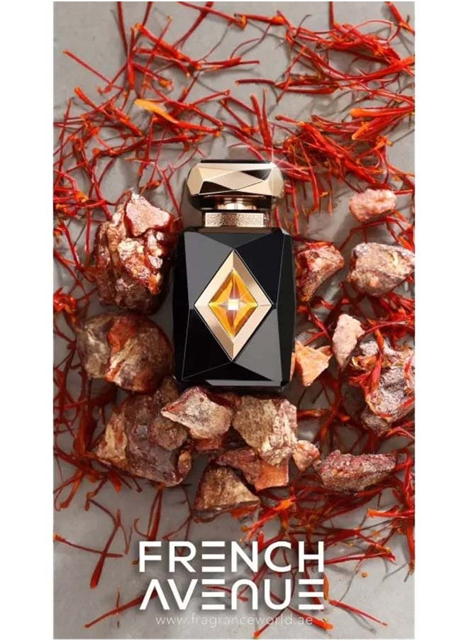 French Avenue - French Avenue - Amber Saffron - Extrait de Parfum - Perfume For Men, 80ml - Image 1