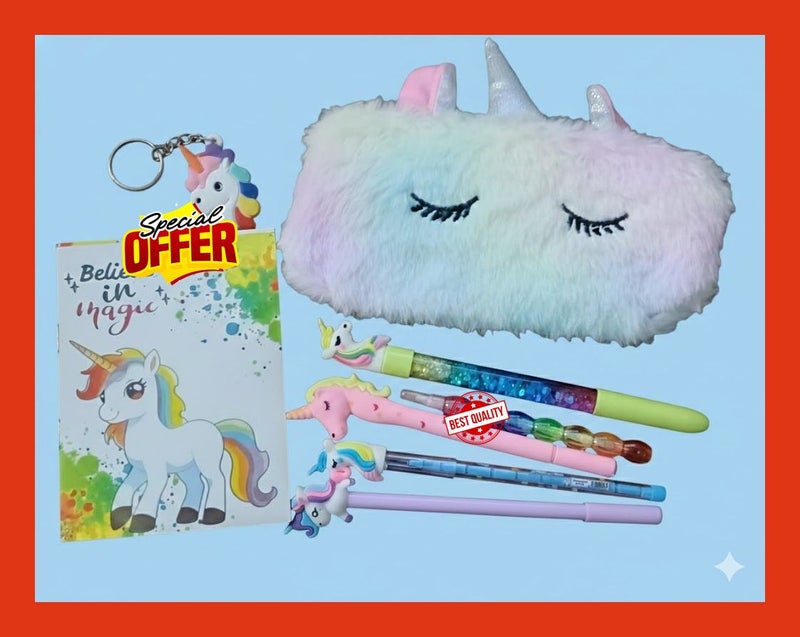 MINDFIT Unicorn Stationery Gift Set for Kids - Image 1