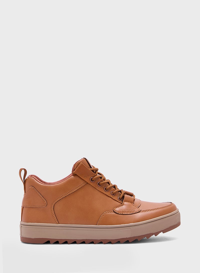 Robert Wood Ripple Outsole Casual Sneakers  - Image 1