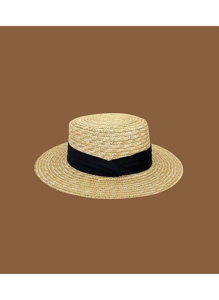 KUYING New Handmade Woven Sun Hat 