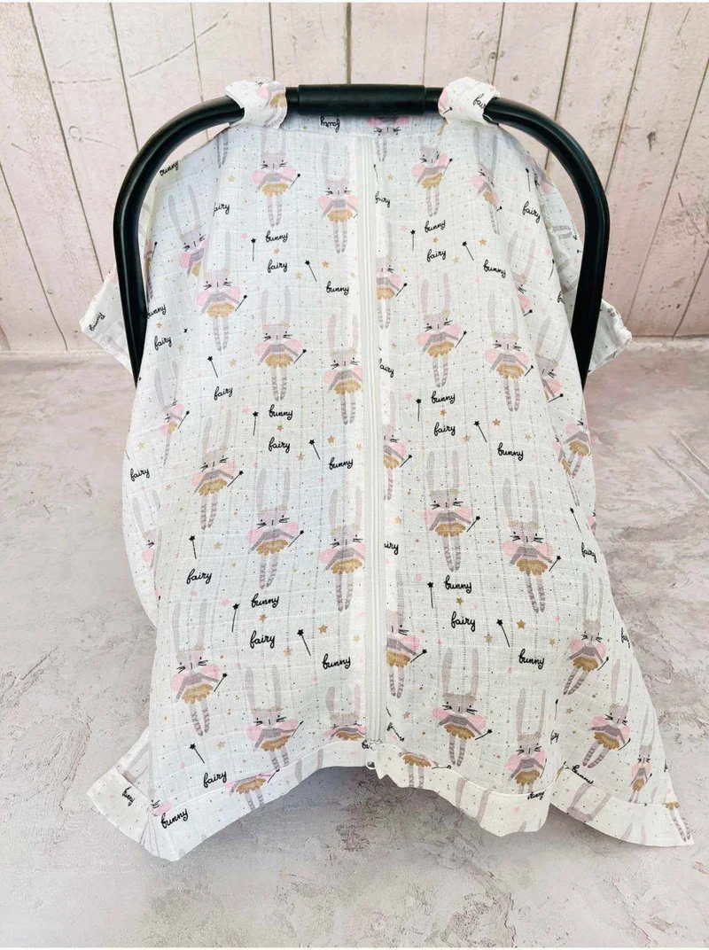 جونييروس Muslin Stroller Cover and Infant Carrier Cushion