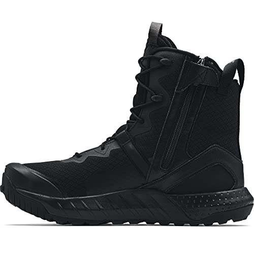 Under Armour Men's Micro G Valsetz Zip Military and Tactical Boot, Black (001)/Black, 9 M US - Image 5