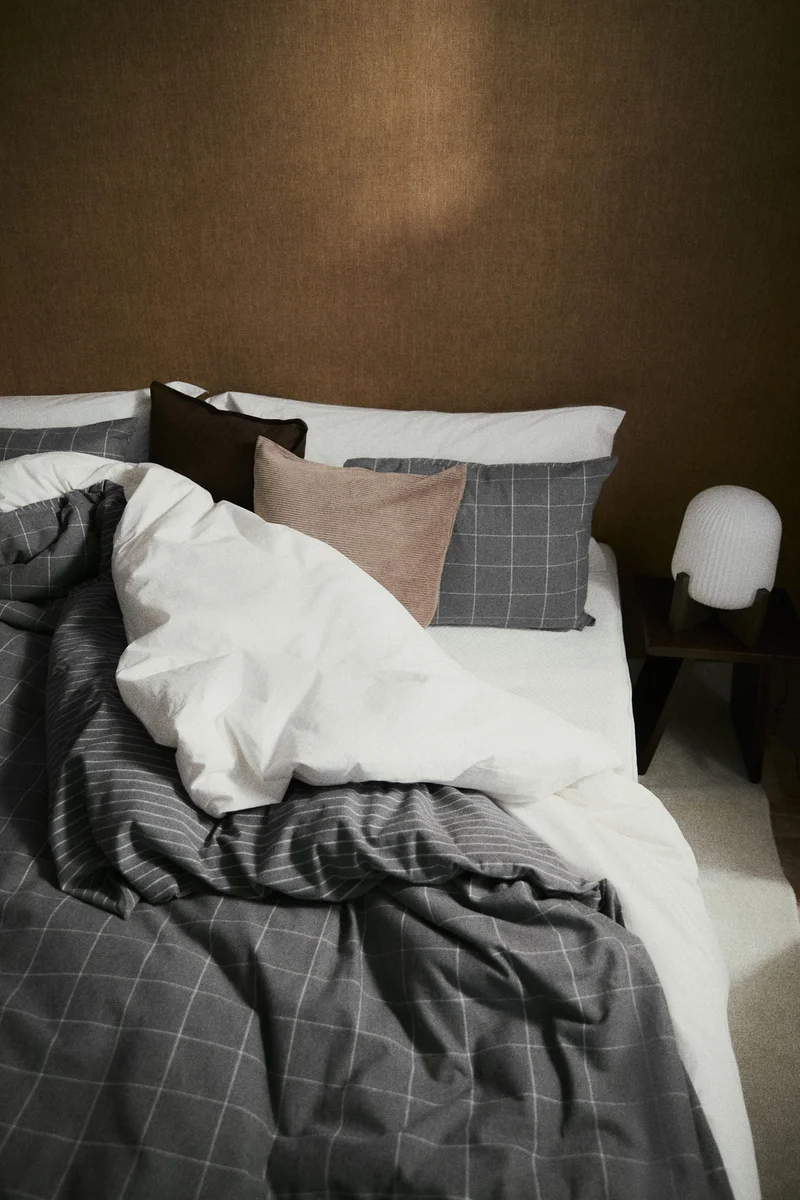 H&M Flannel duvet cover set