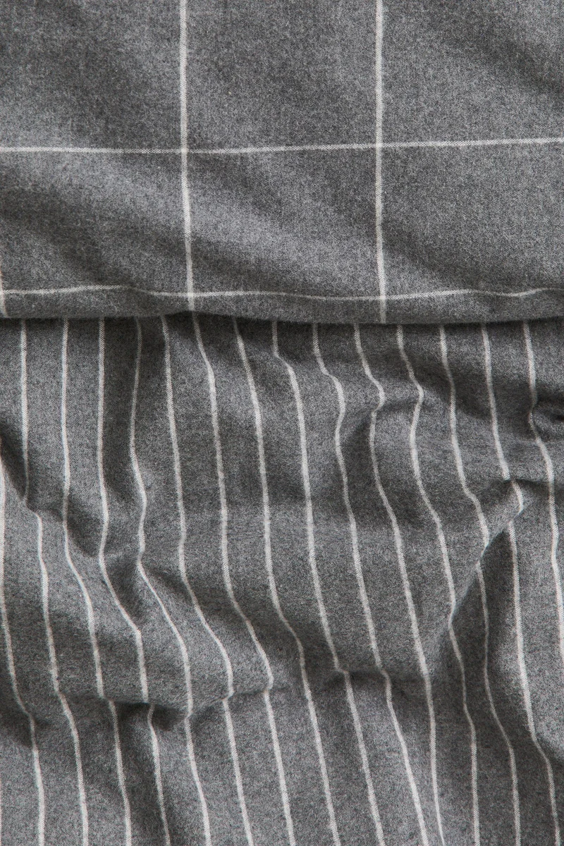 H&M Flannel duvet cover set