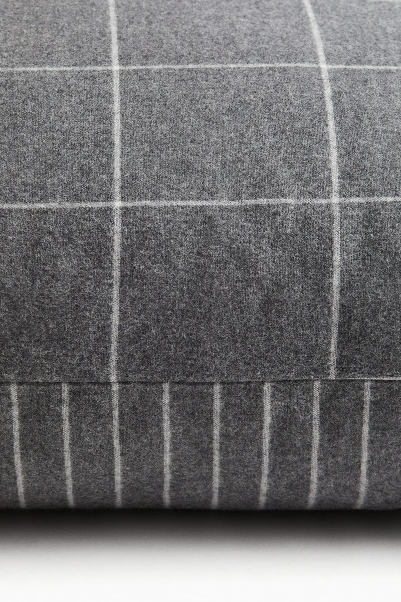 H&M Flannel duvet cover set