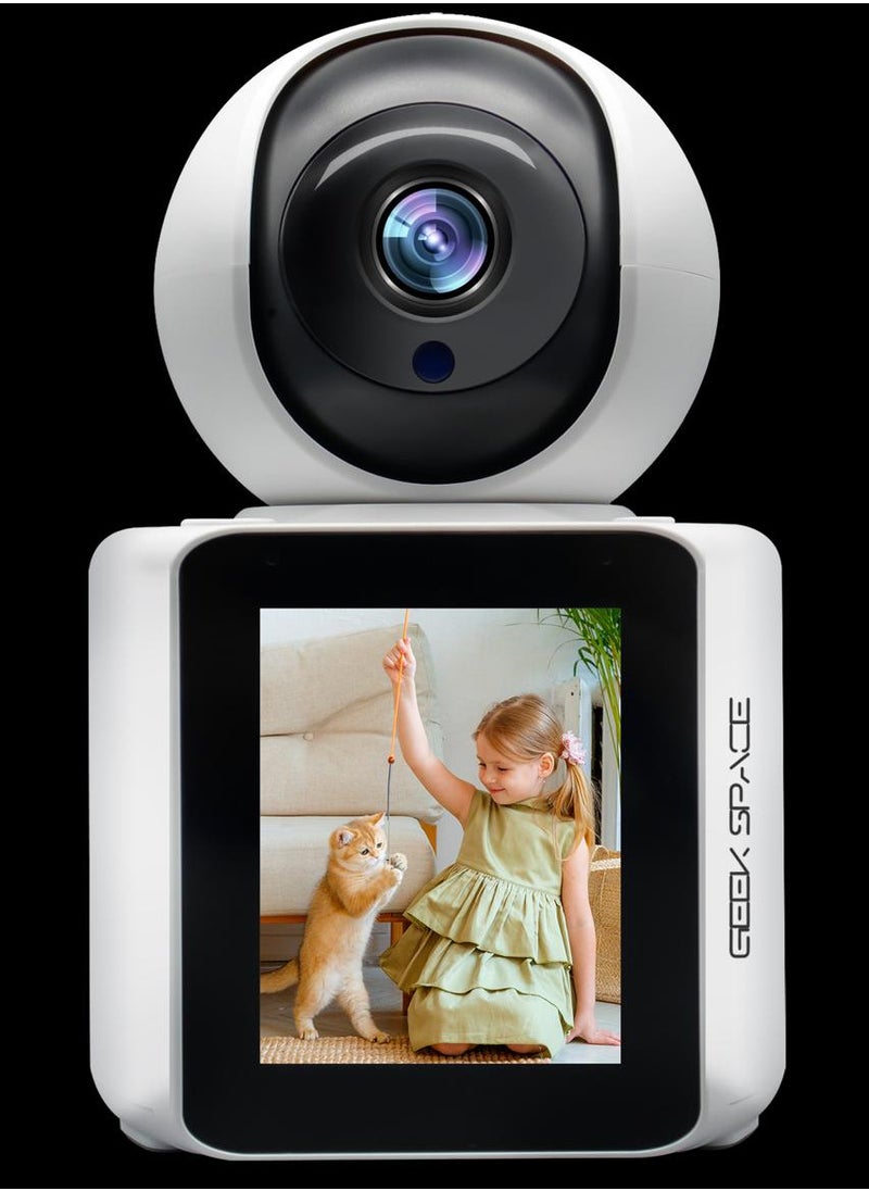 Home Security Indoor Security Camera 1080P Full HD Wifi Video Calling Camera HD Display And Two-Way Video Calling Human/Pet For Baby/Pet Camera/Home Security/CCTV Camera C30 - pzsku/ZD9067531D90344BE8178Z/45/_/1732120143/198cf317-ef31-4835-9d3b-e9dbdf5ebf05