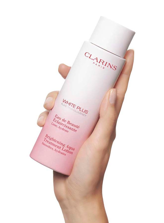 CLARINS White Plus Brightening Aqua Treatment Lotion Clear 200ml - Image 3