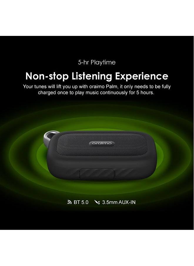Oraimo - Oraimo OBS-04S PALM Mini HavyBass Portable IP67 Dust&Waterproof Wireless Speaker - Image 1