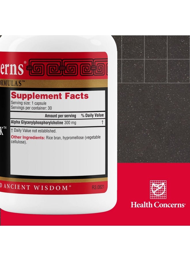 Health Concerns Cognispark Cognition Support 30 Capsules  - Image 3