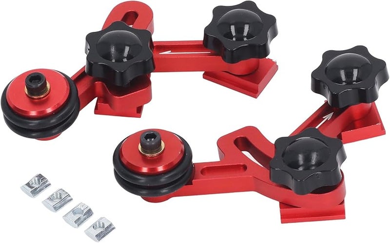 Aluminum Alloy Bearing Roller Press Table Saw Guide Wheel Kit High Strength CNC Machined - Image 2