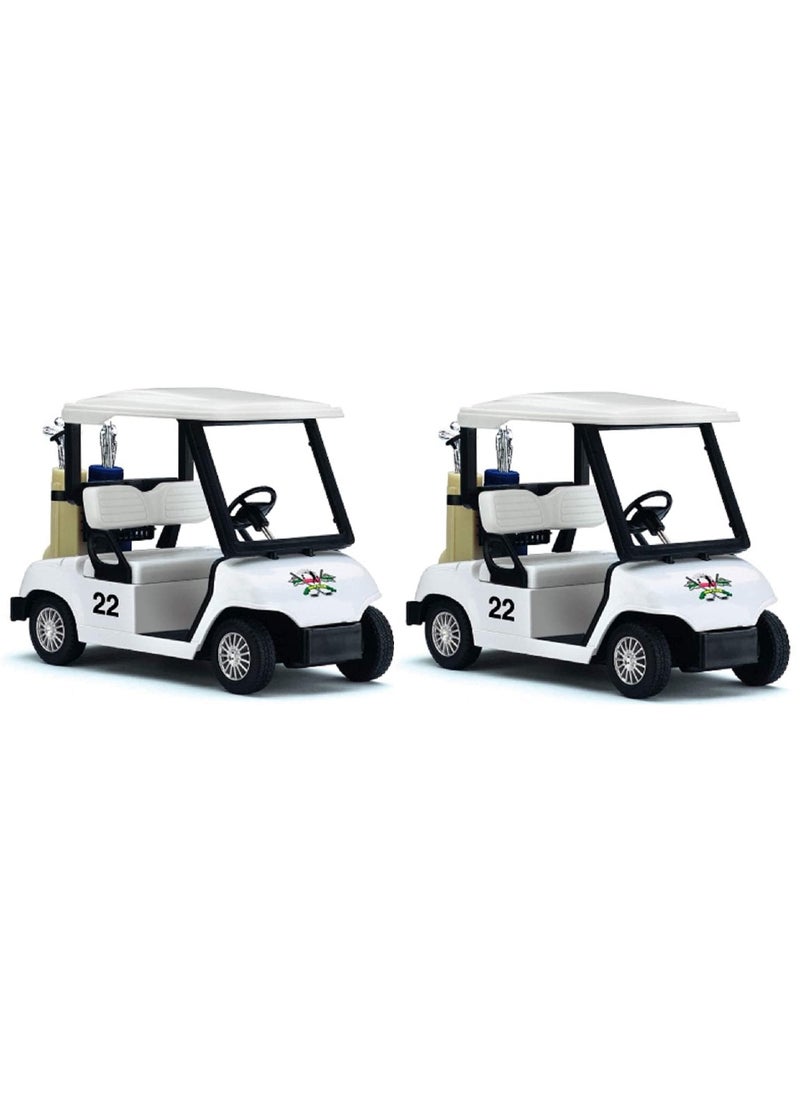 KinsFun KiNSFUN Pull Back Action Golf Cart 2 Set 