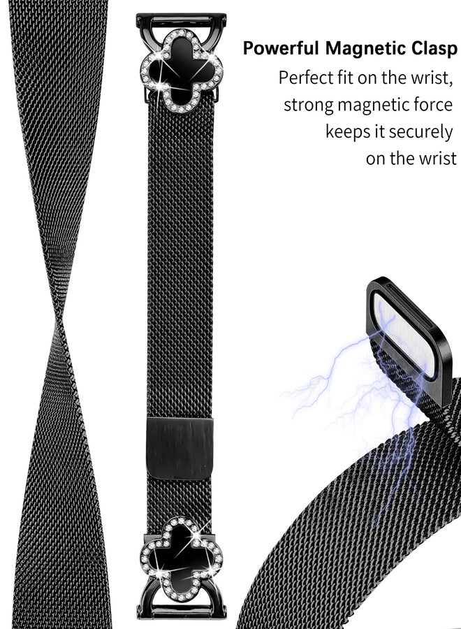 JOYOZY Bands Compatible with Samsung Galaxy Watch 6 40mm 44mm 43mm 47mm/Galaxy Watch 5 40mm 44mm Pro 45mm/Watch 7/4/FE 40mm 44mm/Classic 42mm 46mm/Active2 Bands,20mm Stainless Steel Magnetic Strap - Image 3