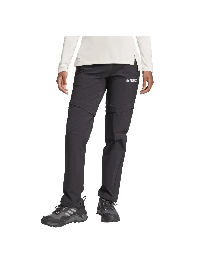 Adidas W Mt Zip Off P Black Hiking Pants For Women 6
