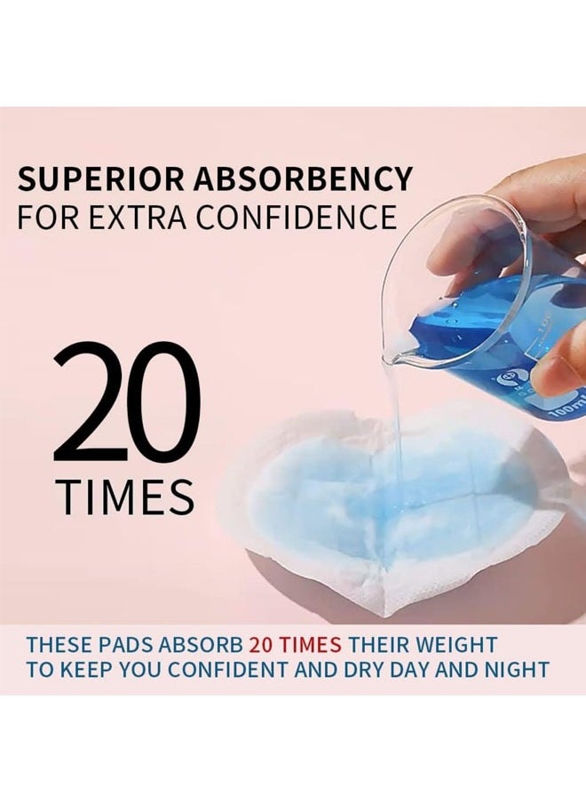 Generic - 100PCS Chest Pads Disposable Soft Nursing Pads Breast Pads, Quick Absorbency, 5 In in Diameter Full Coverage,3D Contoured Design,Individually Wrapped Absorbent Breast Pads for Breastfeeding, Ultra-Absorbent and Portable Breast Pads,Disposable Milk Pad Breast Pads Thin Breathable,Extra Comfort Individually Wrapped,Leak-Proof Portable Nipple Pads for Postpartum Breastfeeding (White) - Image 1