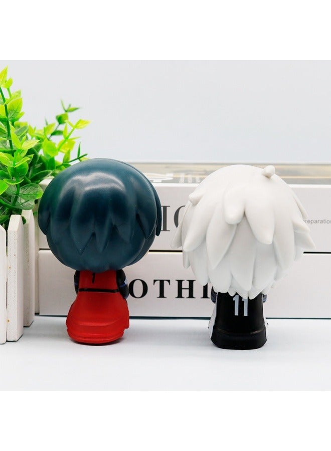 general Q version of the blue prison Nagi Seishiro desktop decoration department teacher Rin character model collection decoration toys gifts for family and friends - Image 2