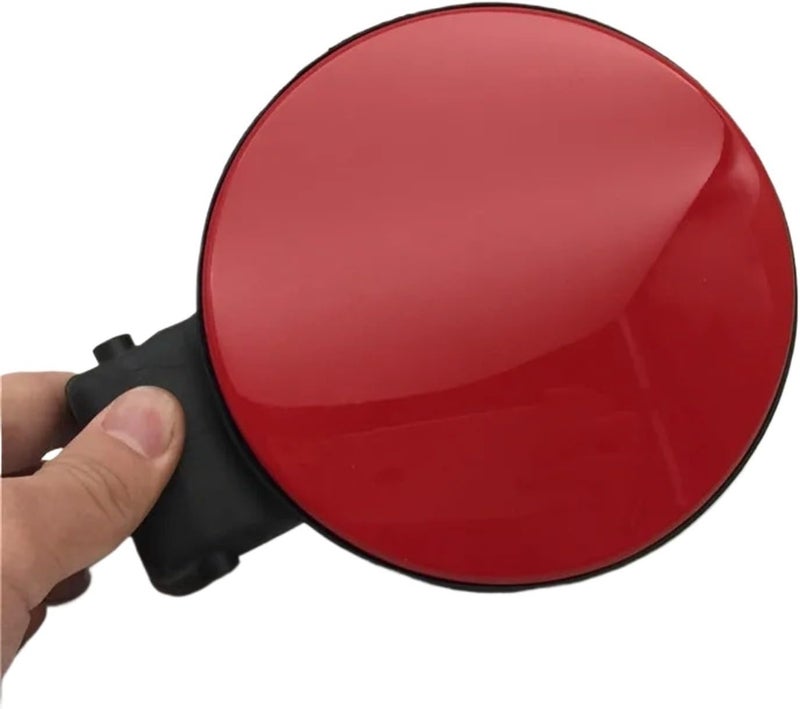 Yurefax Red Fuel Filler Flap Tank Cover for Polo 6R - Image 1