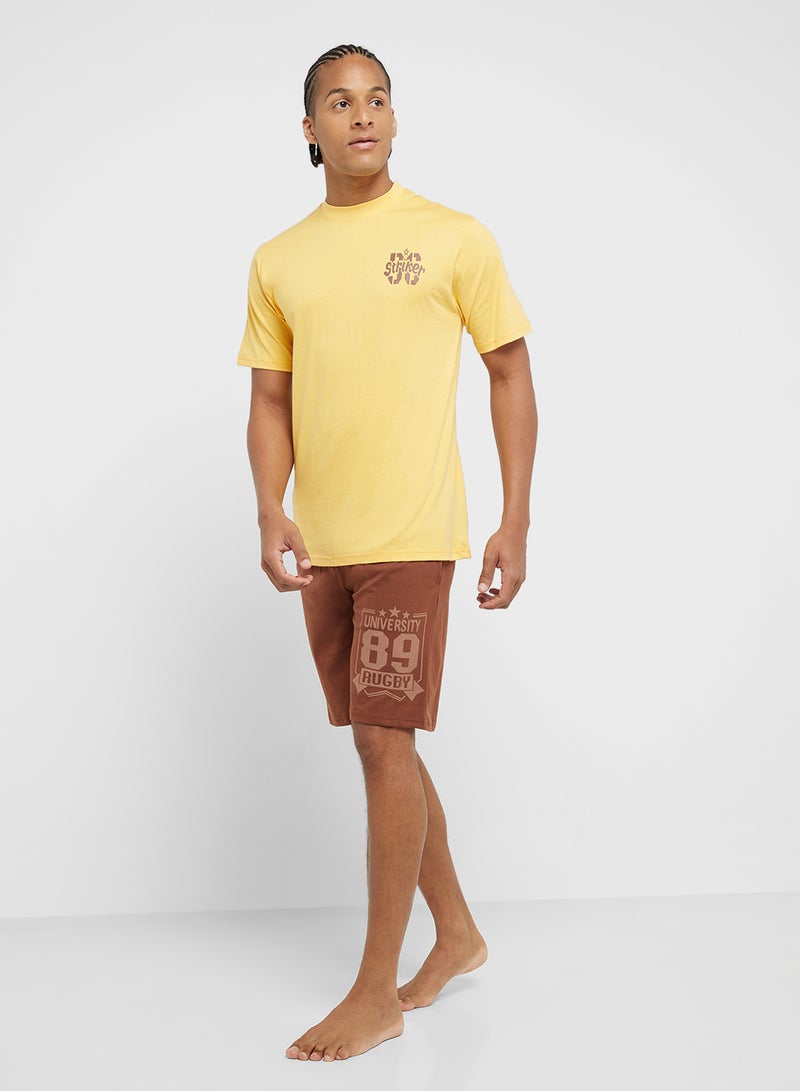 Seventy Five Nightwear T-Shirt & Shorts Sets  - Image 5