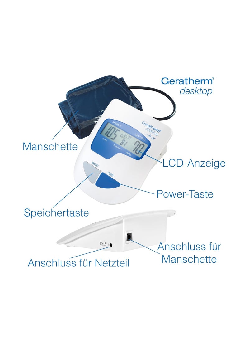 Gerathem Geratherm Desktop Blood Pressure Monitor  - Image 3