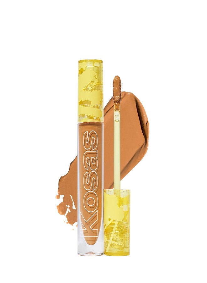 Kosas Revealer Concealer - Medium Coverage Makeup with Hyaluronic Acid, Conceals Dark Circles Under Eyes, Dark Spots and Blemishes + Brightens, Hydrates, Long-Lasting & Vegan,(Tone 7.5 W) - Image 1