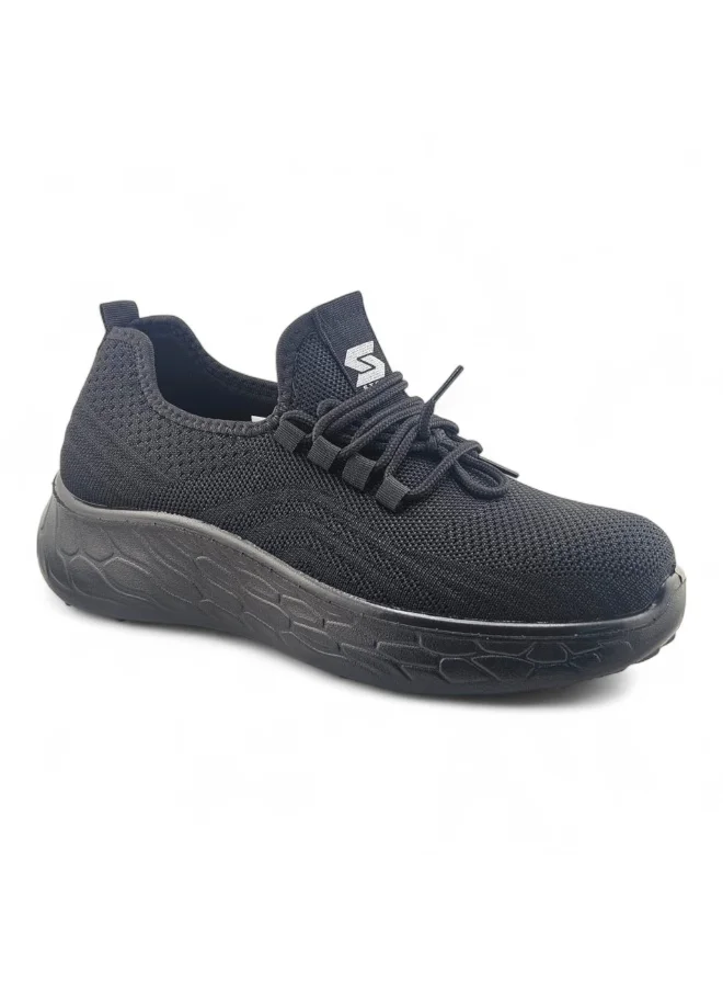 Stone Lightweight Knitted Sneakers
