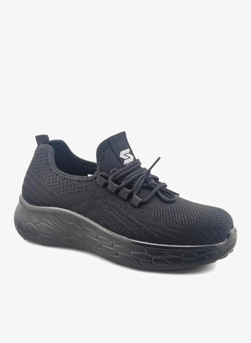 Stone Lightweight Knitted Sneakers