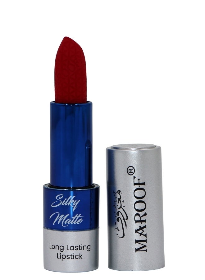 MAROOF Silky Matte Long Lasting Lipstick 3.8g, 11 Wild Cherry - Image 4